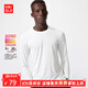 優(yōu)衣庫【狂歡價(jià)】男裝HEATTECH圓領(lǐng)T恤9分袖保暖衣秋衣內衣479428 479428/00白色 L