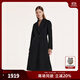 歌莉婭 冬季新品  羊毛羊絨大衣  1BDL6N1J0 00B黑色 S