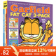 加菲貓英文原版漫畫 合集 故事三合一 Garfield Fat Cat 3 Pack 經(jīng)典趣味幽默漫畫 兒童圖畫故事書 Jim Davis進口原版書籍 綠山墻 加菲貓漫畫 三合一 20