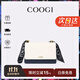 COOGI包包女款輕奢品牌女士單肩包女斜挎包女情人節生日禮物送女友老婆 米白