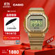 卡西歐（CASIO）G-SHOCK GOLDCHAIN主題款可替換表帶 小方塊 時(shí)尚運動(dòng)男士手表 DWE-5600HG-1PFH-200米防水