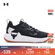 安德瑪（UNDERARMOUR）Project Rock強森6代男子健身運動(dòng)訓練鞋3026534 黑色001 44