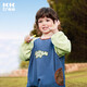 Kocotreekk樹(shù)兒童罩衣防水防臟幼兒園圍裙反穿寶寶吃飯圍兜燈芯絨