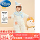 迪士尼（Disney）嬰兒寶寶羽絨服連體衣a類(lèi)鵝絨冬裝外出哈衣爬服連帽鵝絨24新款 白色 100碼建議2-3歲【 90-100cm】
