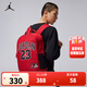 NIKE JORDAN 耐克AJ雙肩背包男女書(shū)包23號可調節大學(xué)生背包電腦包 杰斯特紅 8/20【49*31*17cm 約25.8L】