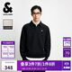 杰克·瓊斯（JACK&JONES） 男裝秋季日常百搭肌理感提花針織寬松polo領衛(wèi)衣225333068