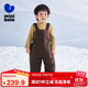 迷你巴拉（minibala）男女童拒水防油污防風(fēng)冬新品背帶長(cháng)褲【三防羽絨褲】