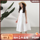 LUSON陳大豬童裝女童連衣裙夏季2025新款韓版洋氣兒童薄款背心裙