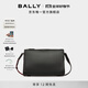 BALLY巴利【12期免息】CODE黑色皮革男士斜挎包6306635 黑色 均碼
