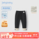 JELLYBABY女童加絨打底褲中小童冬款加厚褲子寶寶秋裝長褲【2024秋冬新品】 黑色 120 CM