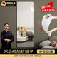 KINGXIAOJING德國軟鏡子貼墻自粘亞克力全身鏡全身家用高清墻面黏貼鏡面全身鏡 圓角鏡面20*20cm【高清成像破損包賠】