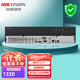?？低暎℉IKVISION）硬盤(pán)錄像機/DVR 同軸模擬網(wǎng)絡(luò )混合型XVR監控主機 視頻線(xiàn)傳輸7104HGH-K1 DS-7816HQH-K2【16路雙盤(pán)位】 標配+含鼠標+【無(wú)硬盤(pán)】