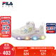 FILA斐樂(lè )兒童童鞋跑步鞋2025年冬季女小童旋鈕閃燈鞋運動(dòng)鞋子