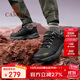 駱駝戶(hù)外(CAMEL) 登山鞋男徒步鞋牛皮耐磨緩震爬山休閑運動(dòng)鞋 6935