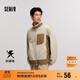 森馬（Semir）夾克男冬季抗靜電搖粒絨寬松外套撞色拼接戶(hù)外風(fēng)109724108103