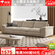 宜耀沙發(fā)客廳2025新款小戶(hù)型現代簡(jiǎn)約輕奢風(fēng)三雙人位家用直排布藝沙發(fā) 直排110cm 【85cm寬】貓抓絨布+云感絲綿座包