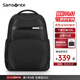 新秀麗（Samsonite）雙肩包男士通勤商務(wù)背包15.6英寸電腦包大容量旅游出差\NU0 黑色-15.6英寸電腦