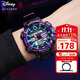 迪士尼（Disney）手表男孩運動(dòng)潮流多功能防水表青少年初高中學(xué)生電子表MK-15222PL