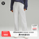 lululemon丨Loungeful 女士休閑直筒長(cháng)褲 透氣 LW5EWUA 雜色超淺灰 M