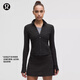 lululemon丨Define女士運(yùn)動(dòng)短款?yuàn)A克 *羅紋 Nulu? 芯吸 LW3HB6S 黑色 S /6