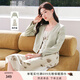 香影碎花吊帶連衣裙兩件套女2025秋裝新款綠色初春休閑小西裝套裝 綠色 S