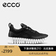 愛步（ECCO）休閑鞋女 百搭網(wǎng)面透氣輕便耐磨運動鞋跑步鞋女 靈動218263 HL 黑色21826351094 39