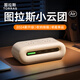 圖拉斯小云團Air【排插/充電器2合1】氮化鎵桌面插排45W多口快充頭usb-c插座辦公智能插線(xiàn)板適用蘋(píng)果華為 火爆配色【奶油黃】