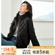 梵希蔓黑色棉服女棉襖2025新款秋冬加厚保暖菱格立領(lǐng)短款棉衣外套 M3613 黑色 S