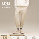 UGG秋季女士時(shí)尚舒適純色松緊腰帶束腳經(jīng)典運動(dòng)褲休閑長(cháng)褲1158770 SDHT | 沙色灰 XS