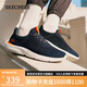 斯凱奇（Skechers）男鞋秋季休閑鞋輕便軟底運動鞋跑步鞋健步鞋210281