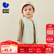 迷你巴拉冬季新款男女童夾棉背心寶寶保暖厚款絎棉馬甲 粉綠A41415 100 cm