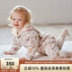 OAK FAMILY秋冬新品寶寶夾棉連體衣新生嬰幼兒連帽保暖全棉爬服嬰兒衣服 花仙子 90cm