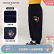 Teenie Weenie小熊童裝25新款秋冬男寶寶寬松加絨束腳燈籠褲 藏青色 110 cm