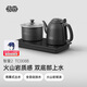 吉谷（K·KOU）全自動(dòng)雙底部上水電熱水壺電燒水壺電茶壺 茶臺燒水壺一體桌茶具套裝泡茶【1.2L+0.8L】 TC008B