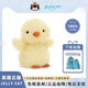 Jellycat英國jellycat卷毛小狗豬羊貓咪蛇毛絨玩偶公仔布娃娃玩具送禮 Little小黃雞【18cm】