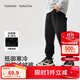巴拉巴拉童裝兒童褲子男童女童長(cháng)褲2025冬加絨運動(dòng)休閑束腳褲209425108204