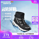 Skechers斯凱奇兒童絨絨靴保暖棉鞋男童女童高筒短靴加絨雪地靴660092L
