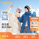 巴拉巴拉兒童羽絨服大童2023款冬季保暖男女童小童長(cháng)款連帽外套極寒