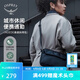 OSPREY AOEDE CROSSBODY 奧德1.5L城市斜挎包 單肩旅游通勤百搭休閑包 黑色