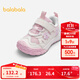 巴拉巴拉【商場(chǎng)同款】寶寶穩步鞋女童網(wǎng)布鞋透氣2025春秋新款鞋子 夢(mèng)幻粉60301 24