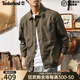 添柏嵐（Timberland）外套男25春夏新款戶(hù)外運動(dòng)服通勤襯衣翻領(lǐng)工裝休閑長(cháng)袖襯衫A6AV2 A6AV2A58/軍綠色 M 175