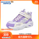 Skechers斯凱奇兒童秋冬加絨保暖棉鞋女童運動(dòng)防滑中大童休閑靴子319250L WLPR/WLPR 33