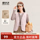 雪中飛經(jīng)典新款V領(lǐng)輕薄顯瘦羽絨馬甲女士羽絨服輕盈蓬松保暖時(shí)尚 X-螺甸紫|6311 XS /155/80A
