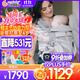 ERGObaby二狗背帶嬰兒抱娃神器四季透氣外出旅行遛娃神器breeze解放雙手 【經(jīng)典款】Omni360-灰色