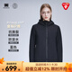 天石鵝鎧甲Primaloft金標P棉棉服春秋女士連帽戶(hù)外運動(dòng)輕量外套G434 黑色 60g/㎡ XL 170/92A