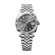 勞力士日志型 自動(dòng)機械機芯 蠔式鋼 100米防水 41mm 男表 瑞表 石板灰