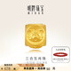 明牌珠寶  足金硬金黃金三合生肖虎馬狗轉運珠女AFP0585定價(jià) 單珠四面圖案-虎馬狗銅錢(qián) 約0.42-0.49克