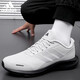 阿迪達(dá)斯（adidas）七夕男女同款春季皮面保暖防潑水戶外運(yùn)動(dòng)休閑跑步鞋 淺灰 42.5