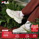 FILA 斐樂(lè )官方女鞋老爹鞋運動(dòng)鞋2025秋季新款鞋子蕨草鞋2休閑鞋 豆腐白/咖啡棕-ST 37.5