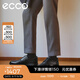 愛(ài)步（ECCO）皮鞋男 通勤德比鞋軟底系帶男士皮鞋 S輕巧混合520304 黑色52030401001 42